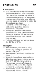 Preview for 57 page of IKEA TOSTHULT LED1731G6 Manual