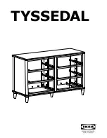 IKEA TYSSEDAL Instructions Manual preview