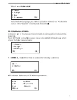 Preview for 7 page of IKUSI MHD-201 Programming Manual