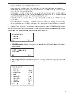 Preview for 9 page of IKUSI MHD-201 Programming Manual