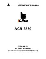 Preview for 11 page of iLike acr-3580 User Instruction Manual