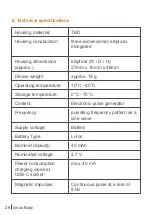 Preview for 26 page of iLike sinus Body Instructions Manual