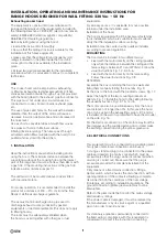 Preview for 4 page of ILVE CHR1000W Instruction Manual