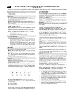 Preview for 3 page of ILVE IVX45/60 Installation, Operating And Maintenance Instruction