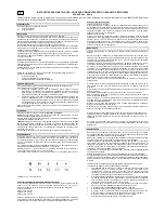 Preview for 7 page of ILVE IVX45/60 Installation, Operating And Maintenance Instruction