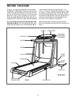 Preview for 4 page of Image Fitness 10.6q User Manual