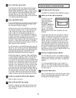 Preview for 14 page of Image Fitness 10.6q User Manual