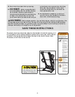 Preview for 4 page of Image 17.0 R Treadmill User Manual