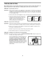 Preview for 13 page of Image Freestride 16.0 Treadmill User Manual