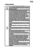 Preview for 7 page of IMB MB2002B-BS-FT7010 Instruction Manual