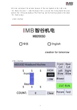 Preview for 10 page of IMB MB2003D-KS-1509P Instruction Manual