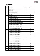 Preview for 18 page of IMB MB5004E-IM Instruction Manual