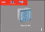 IME NEMO 96 HD Manual preview