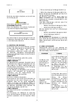 Preview for 52 page of Imesa FI1000 Installation, Use And Maintenance Instruction