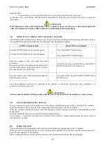 Preview for 18 page of Imesa MCM 2500 Use, Installation And Maintenance Instructions