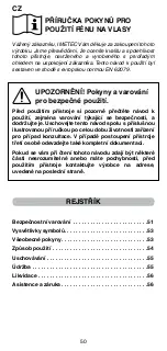 Preview for 52 page of Imetec Asciugacapelli Operating Instructions Manual