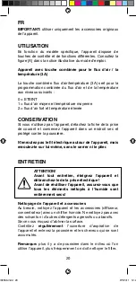 Preview for 22 page of Imetec E5902 Instructions For Use Manual