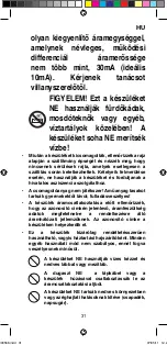 Preview for 33 page of Imetec E5902 Instructions For Use Manual