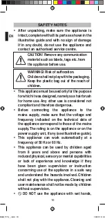 Preview for 12 page of Imetec F7805 Instructions For Use Manual