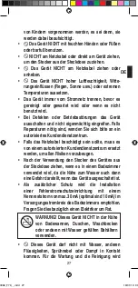 Preview for 29 page of Imetec F7805 Instructions For Use Manual