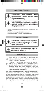 Preview for 72 page of Imetec F7805 Instructions For Use Manual