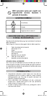 Preview for 6 page of Imetec G5901 Operating Instructions Manual