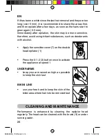 Preview for 28 page of Imetec H7501 Operating Instructions Manual