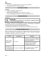 Preview for 48 page of Imetec L5801 Operating Instructions Manual