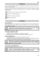 Preview for 63 page of Imetec L5801 Operating Instructions Manual