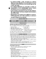 Preview for 18 page of Imetec M1501 Operating Instructions Manual