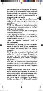 Preview for 23 page of Imetec PB11 Instructions For Use Manual