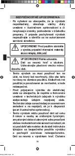 Preview for 58 page of Imetec PB11 Instructions For Use Manual