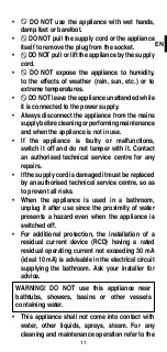 Preview for 13 page of Imetec R9101 Instructions For Use Manual