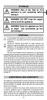 Preview for 17 page of Imetec R9101 Instructions For Use Manual