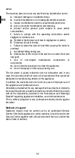 Preview for 18 page of Imetec R9101 Instructions For Use Manual