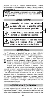 Preview for 49 page of Imetec R9101 Instructions For Use Manual