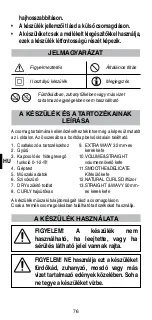 Preview for 78 page of Imetec R9101 Instructions For Use Manual