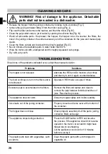 Preview for 32 page of Imetec Succovivo Pro 2000 Instructions For Use Manual