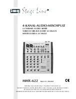 Preview for 1 page of IMG STAGE LINE MMX-622 Instruction Manual