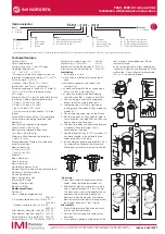 Preview for 1 page of IMI NORGREN F68H Installation & Maintenance Instructions