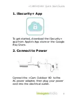 Preview for 6 page of imogenStudio +CAM-HD-AW Quick Start Manual