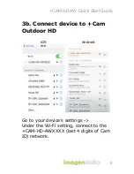 Preview for 8 page of imogenStudio +CAM-HD-AW Quick Start Manual