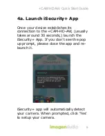 Preview for 9 page of imogenStudio +CAM-HD-AW Quick Start Manual