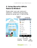Preview for 12 page of imogenStudio +CAM-HD-AW Quick Start Manual