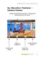 Preview for 13 page of imogenStudio +CAM-HD-AW Quick Start Manual