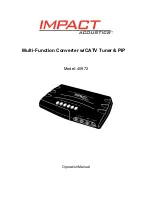 Impact Acoustics 40972 Operation Manual preview