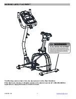 Preview for 4 page of Impex CIRCUIT FITNESS AMZ-594U Assembly & Owners Manual