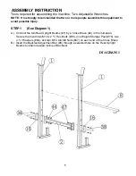 Preview for 6 page of Impex MARCY CLASSIC MCB-252 Owner'S Manual