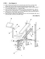 Preview for 9 page of Impex MARCY CLASSIC MCB-252 Owner'S Manual