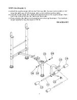 Preview for 8 page of Impex MARCY MWB-356 Owner'S Manual